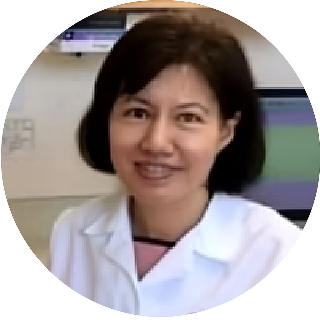 Dr. Hua Zhu at work
