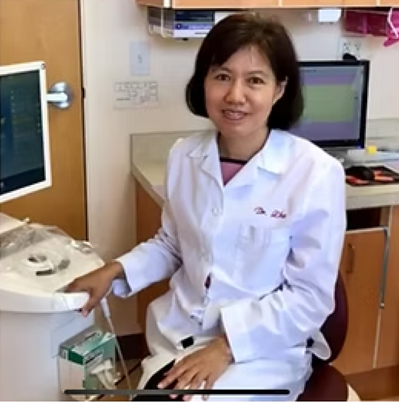 Dr. Hua Zhu at work